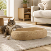 Nouvelle planche à gratter pour chat en sisal durable, douce, anti-chute de fibres, résistante aux rayures, portable, adaptée à toutes les saisons.