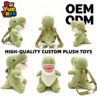 Fabricant OEM/ODM d'animaux en peluche pour machines à griffes, peluches super douces anti-stress, dinosaures, ours, pingouins, petits hiboux, renards, personnalisables
