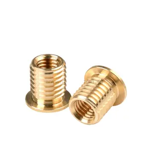 Brass C3604 Internal und External Threaded Inserts m5 m3 m2 m8