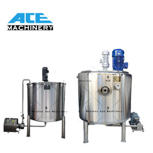 Ace 500L Reactor Vessel Cosmetic Homogenizer Mixer Tanks High Speed Liquid Disperser Soap Homogeneous Mixing Emulsifier - Product Image 5