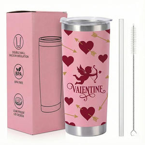 2025年畅销产品 不锈钢保温杯 咖啡杯 保温杯 批发 适合派对礼物 情人节 - Product Image 1