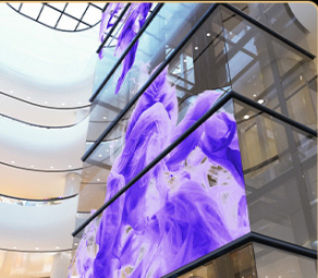 Giant Holographic Projection <b>Mesh</b> Screen For Festival - Product Image 6