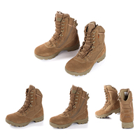 Nouvelles bottes d'automne et d'hiver pour hommes, bottes de randonnée en plein air, bottes tactiques du désert pour hommes