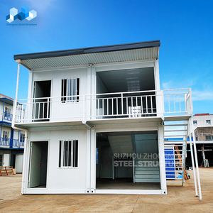 <span class=keywords><strong>Modulo</strong></span> <span class=keywords><strong>Prefabbricato</strong></span> per Case Galleggianti a 2 Piani, Struttura in Acciaio Leggero, Edificio Container per Fiji - Product Image 2