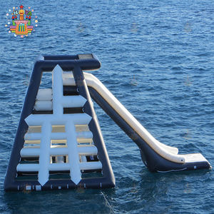 เกมปีนน้ำเป่าลมเกรดเชิงพาณิชย์โนวาพร้อมแผ่นสไลด์สำหรับสวนวัสดุพีวีซีความจุ100-500กิโลกรัมรับประกัน1ปี - Product Image 2