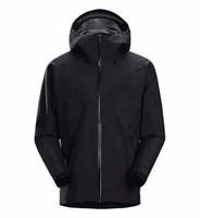 Veste universitaire décontractée pour homme OEM, en tissu doux et imperméable, avec fermeture éclair et capuche, idéale pour les activités de plein air en automne
