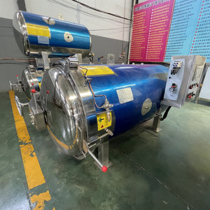 Nieuwe Staat Water Spray Retort Machine Voor Efficiënte Sterilisatie Van Vlees Aquatische Producten Ingeblikt Voedsel - Product Image 4