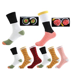 Atacado Criativo Sushi Food Socks Set Mulheres Unisex Novidade Engraçado Algodão Meias em Caixa De Presente - Product Image 1