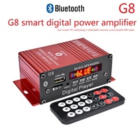 Amplificateur de voiture électrique coréen, 2 canaux, 2.1, basse, stéréo, musique, vidéo, numérique