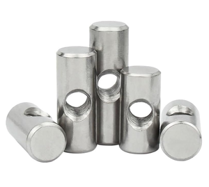 Oem/ODM d6xm4x10 <span class=keywords><strong>SS304</strong></span> búa <span class=keywords><strong>Nut</strong></span> một từ chủ đề lỗ M4 M5 M6 hình trụ định vị Pin nhúng kết nối <span class=keywords><strong>Nut</strong></span> cho khai thác mỏ - Product Image 1