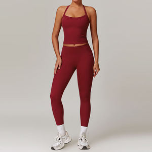 Nuovo Set Sportivo da Donna Joyyoung Taglie Forti, Leggero, a Vita Alta, 5 Pezzi per Fitness e Yoga - Product Image 2