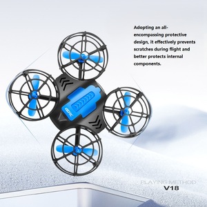 2025 nuevo <span class=keywords><strong>V17</strong></span> principiante FPV Drone VR gafas 4K HD Cámara Dual Motor sin escobillas de largo alcance RC Quadcopter con Control de aplicación - Product Image 3