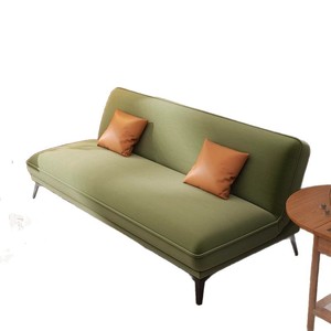 Canapé-<span class=keywords><strong>lit</strong></span> <span class=keywords><strong>pliant</strong></span> en flanelle en forme de L ChangRan, hauteur réglable, inclinable, design minimaliste, multifonctionnel, petite taille - Product Image 5