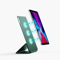 Casing Kulit Tahan Guncangan, Penutup Tablet Cerdas 12. Inci, Casing Kulit Kustom untuk Ipad Apple Ipad