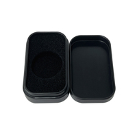 67*37*19mm impression personnalisée Mini boîte en fer blanc rectangulaire étui en fer blanc pour l'emballage de la boucle de verrouillage à clé