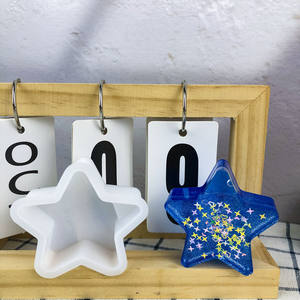 Moule de moulage en résine de silicone fait main Kingnoo, forme irrégulière, 1 pièce, style DIY, ornements décoratifs, outils pour gâteaux, en stock dans le Hebei - Product Image 1