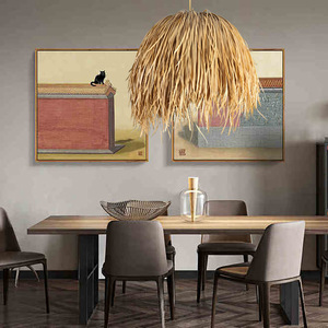 restaurant, Chandelier Hotel, chaîne de salons de thé personnalisés, Milk Shop, Rural Homestay, Thatched co - Product Image 1