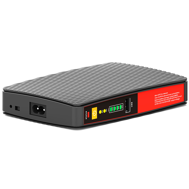 Hot Sell DC Uninterrupted Power Supply PoE 5V 9V 12V 24V Portable Mini UPS for Wifi Router