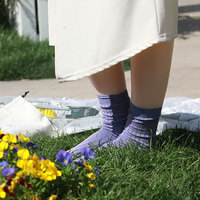 Chaussettes mi-mollet en coton mercerisé pour femme, marron-rouge, simples et tendance, disponibles en plusieurs couleurs