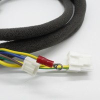 Konektor Terminal Kabel Listrik LED Tembaga Telanjang 3-Pin JST SM, Steker Jantan Betina, IP66, Kabel Komputer Nylon PBT