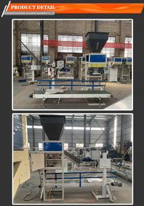Machine de pesage et d'ensachage automatique, capacité de 5 kg à 50 kg, ligne de production et d'emballage de granulés de bois pour machines d'emballage - Product Image 4