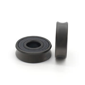 ผู้ผลิตผลิตตลับลูกปืนเม็ดกลมร่องลึกแบบไม่มาตรฐาน S6000RS สีดำเพชร ดีไซน์ร่องรูปตัวยูเว้า ขายส่ง ขนาด 10*26*8 มม. - Product Image 1