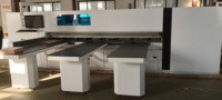 Sierra de panel automática de 3.3 metros con software de optimización, máquina de corte de madera recíproca computarizada de precisión, sierra de viga