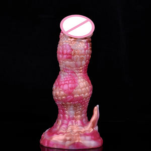 FAAK mainan seks Dildo anjing lucu bergetar untuk wanita Masturbator Pria pijat <span class=keywords><strong>Anal</strong></span> steker pantat mainan seks murah - Product Image 4