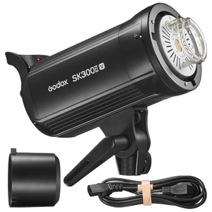 <span class=keywords><strong>Flash</strong></span> de studio compact professionnel Godox 300W SK300IIV SK300II-V 2.4G X System pour la photographie en studio et le streaming - Product Image 1