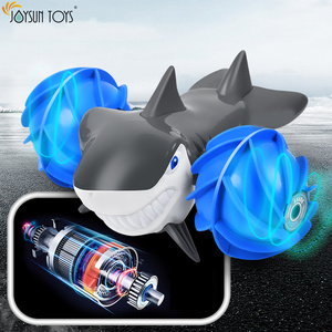 Nuevo <span class=keywords><strong>Auto</strong></span> Acuático de <span class=keywords><strong>Control</strong></span> <span class=keywords><strong>Remoto</strong></span> de 2.4G y 4 Canales, Simulación de Tiburón, Resistente al Agua, con Función de Retorno Automático y Sígueme, Alcance de 35 Metros - Product Image 5