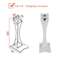 18.5-27 Inch Android Digital Signage Interaktif All-in-One LCD Touch Screen Kiosk SDK Kaca Tempered untuk Toko Ritel Belanja