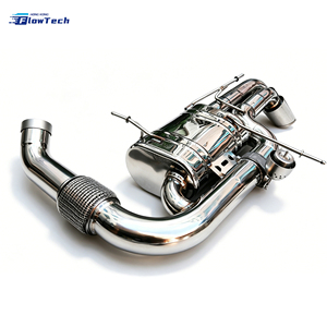 Sistema de escape Cat-Back de acero inoxidable de alto flujo premium con válvula integrada para BMW i8 1.5T Hybrid Supercar - Product Image 1