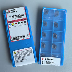 เม็ดมีดทังสเตนคาร์ไบด์ ZCMT080304SP PR1225 รูปทรงสี่เหลี่ยมผืนผ้า ผลิตตามแบบ OEM สำหรับเครื่องกลึง CNC ของ Kyocera - Product Image 4