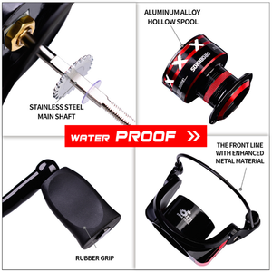 Nouveau <span class=keywords><strong>moulinet</strong></span> de pêche spinning en métal coulé de bonne qualité - Product Image 3