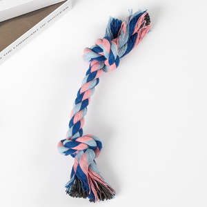 Juego de 10 Cuerdas de Algodón Trenzadas Multicolores y Duraderas para Perros, Juguetes de Cuerda para Jugar al Tira y Afloja - Product Image 5