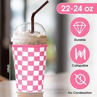 Manchon personnalisé pour café glacé, Koozy personnalisé, manchon pour boisson personnalisé, manchon en néoprène pour tasse, Koozy pour café, housse réutilisable
