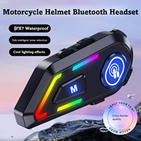 Casque Bluetooth sans fil avec interphone, système d'appel vocal, suppression du bruit CVC, écouteurs pour la conduite et la livraison