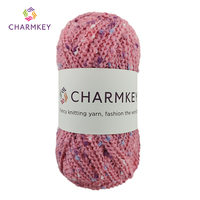 Fancy Spay Dyed Summer Style Acrylic Blended Strong Spun Yarn for Hand Knitting & Crocheting