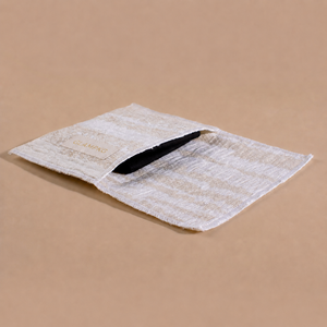 GLAMPKG <b>Dust</b>-Proof Jewelry Packaging Storage <b>Bag</b> Cotton Envelope Flap <b>Bag</b> with Edge Locking - Product Image 5