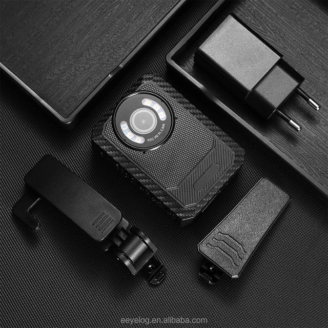 Body Worn Camera with 4G 1080P GPS WiFi 2 Inch IPS Screen Ambarella H22 IP66-68 for Security Patrol