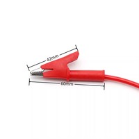 4mm Brass Banana Plug Multimeter Test Leads Cable Kit 100cm Corrosion-resistant Durable Alligator Clips for Industrial