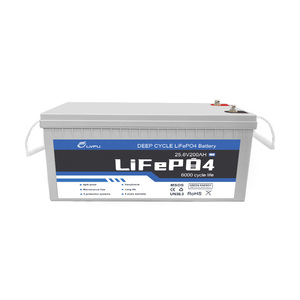 LVFU 12V <b>24V</b> 200Ah 280Ah 300Ah Lithium Iron Phosphate 2.5KWh 5KWh 100Ah <b>Battery</b> Pack For Household - Product Image 1