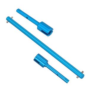 Eje de Transmisión Central de Aleación de Aluminio para <span class=keywords><strong>Tamiya</strong></span> TT02 TT02B, Piezas de Mejora para Autos RC - Product Image 1