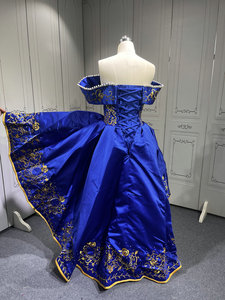 Mumuleo Vestido De quinceaeras De <span class=keywords><strong>Ariel</strong></span> Sweet 16 Vestidos De 15 Anos Charro Quince Vestido De baile Vestidos De 15 Aos Morados - Product Image 6