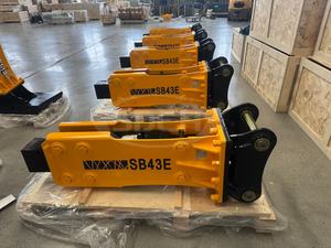 6-8 טון מחפר מצורף חפר ג 'ק פטיש בטון הידראולי להריסה - Product Image 3