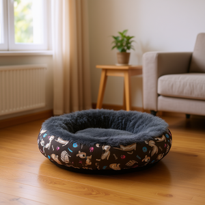 Set di 3 Cucce per Animali Domestici Casahorra per Cani e Gatti con Morbida Fodera in Pile e Base Antiscivolo - Product Image 3