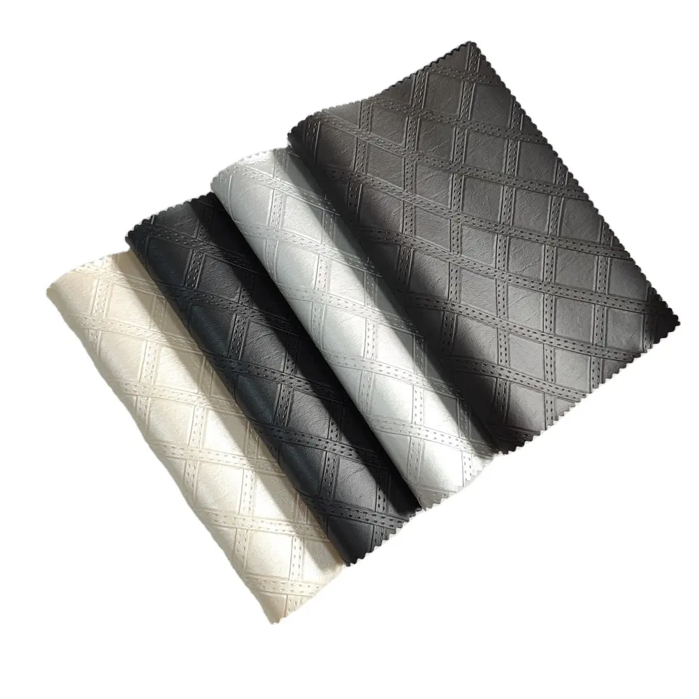 Made in China Sponge Sofa Leather Fabric PVC Leather Sheets For Upholstery