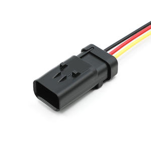 DJ7026Y-1.6車の配線用ハーネス防水プラグ、2/3/4/6/8/12燃料噴射コネクタ、ソレノイドバルブソケット、ワイヤー長さ15cm - Product Image 3