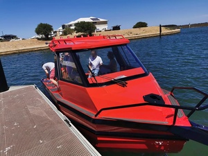 Bateau de pêche en mer Gospel Brand en aluminium, ponton de 6 mètres, Easycraft, 20 pieds, <span class=keywords><strong>petit</strong></span> yacht, bateau à coque en V profond, bateau rapide - Product Image 3