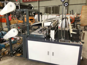 Автоматическая маленькая пластиковая полиэтиленовая сумка для футболок, делая машину, хозяйственная сумка, машина для холодной резки - Product Image 3